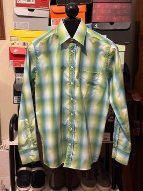 Georg Roth Plaid Dress Shirt